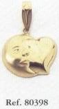 colgante luna corazon